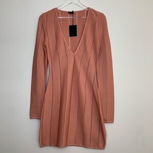 NWT NBD Long Sleeve Bodycon Dress